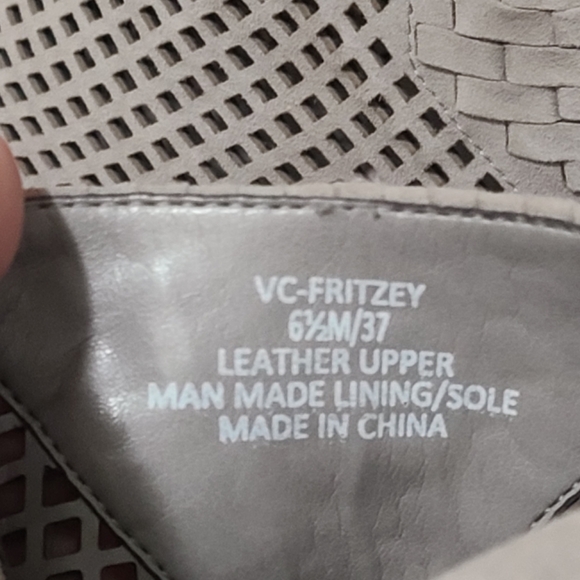 Vince Camuto Fritzey Perforated Peep Toe Bootie - Picture 8 of 10